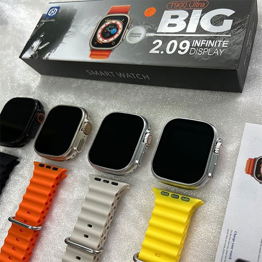 Smartwatch T900 Ultra  – Tecnología, estilo y salud en tu muñeca